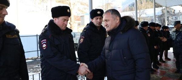 Къуайсайы милици райста ног службӕйон транспорт президентӕй Къуайсайы милици райста ног службӕйон транспорт президентӕй - Sputnik Хуссар Ирыстон