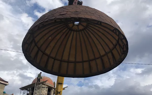 Строительство православного храма в Цхинвале  - Sputnik Южная Осетия
