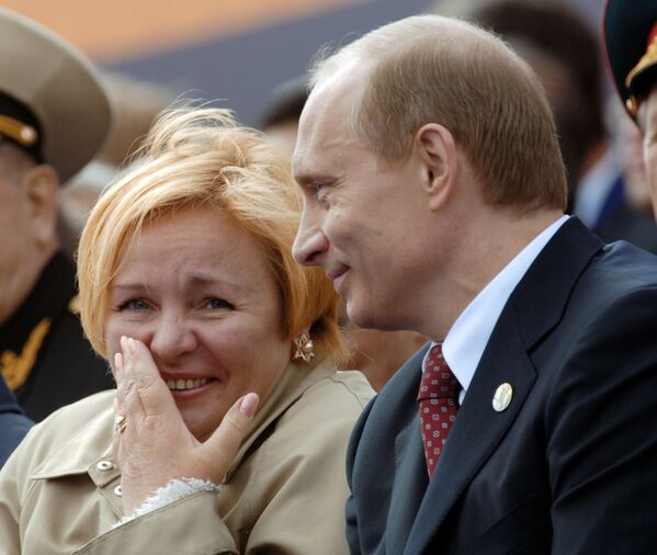 Президент России Владимир Путин с супругой Людмилой Путиной - Sputnik Южная Осетия