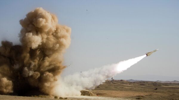 Запуск ракеты во время военных учений в Иране - Sputnik Южная Осетия
