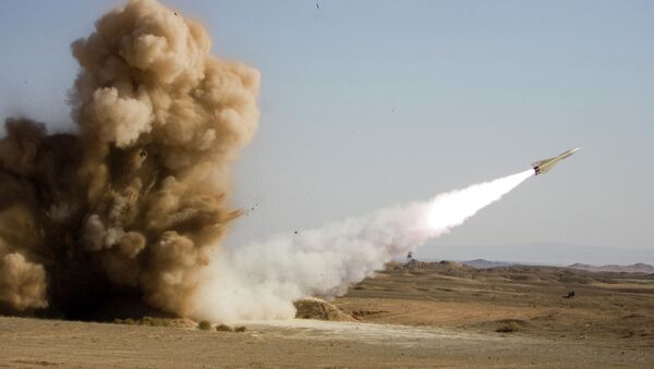 Запуск ракеты во время военных учений в Иране - Sputnik Южная Осетия