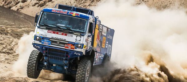Выступление спортивной команды КАМАЗ-мастер на ралли-марафоне Дакар Выступление спортивной команды КАМАЗ-мастер на ралли-марафоне Дакар - Sputnik Южная Осетия