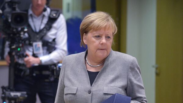 Федеральный канцлер ФРГ Ангела Меркель. Архивное фото  - Sputnik Южная Осетия