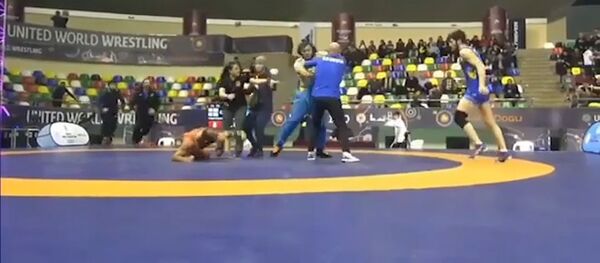 В Турции турнир по борьбе завершился массовой дракой - Sputnik Южная Осетия