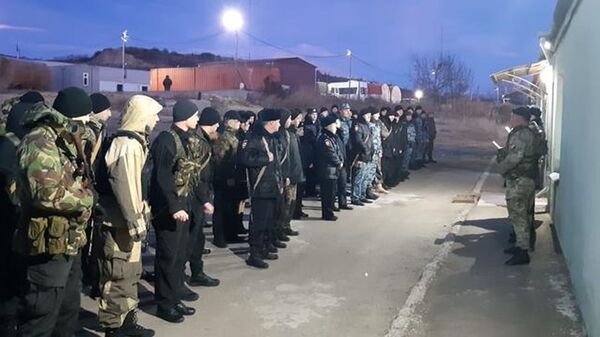 Глава МВД Южной Осетии вместе со спецназом совершил 8-километровый марш-бросок  - Sputnik Южная Осетия