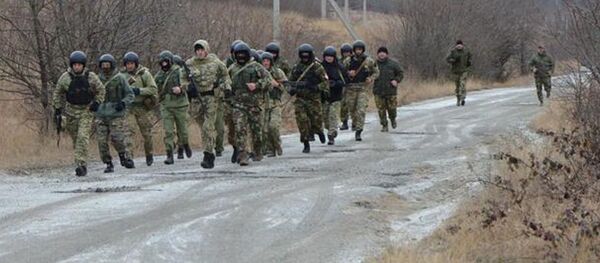 Марш-бросок подразделений МВД Южной Осетии  Марш-бросок подразделений МВД Южной Осетии  - Sputnik Южная Осетия