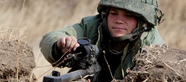 Учения бригады ВДВ РФ на Сергеевском полигоне в Приморском крае Учения бригады ВДВ РФ на Сергеевском полигоне в Приморском крае - Sputnik Южная Осетия