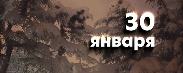 День 30 января - Sputnik Южная Осетия