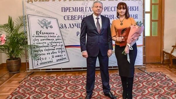 Журналист из Южной Осетии получил премию главы РСО - Sputnik Южная Осетия
