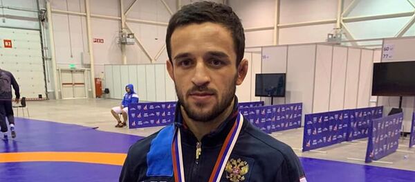 Виталий Кабалоев - чемпион России по греко-римской борьбе - Sputnik Южная Осетия