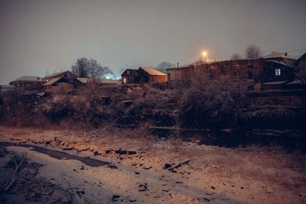 Первый снег в Цхинвале - Sputnik Южная Осетия