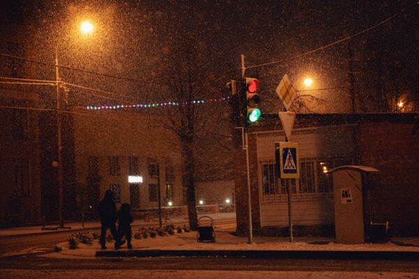 Первый снег в Цхинвале - Sputnik Южная Осетия