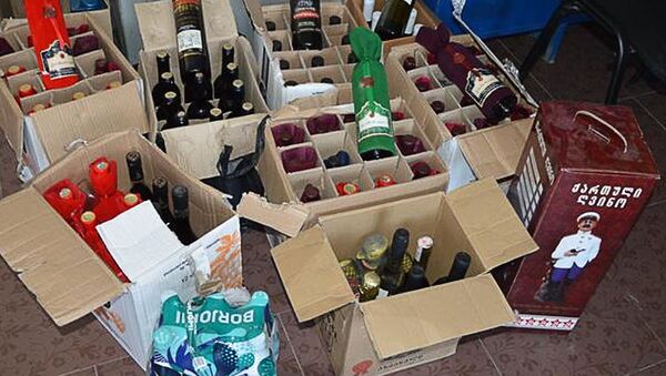 Незаконная продажа алкоголя из Грузии в РЮО - Sputnik Южная Осетия