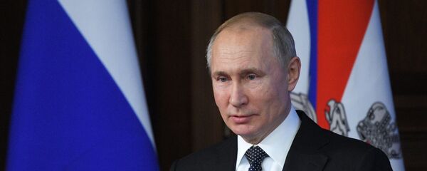 Президент РФ В. Путин принял участие в заседании расширенной коллегии Миниобороны РФ - Sputnik Южная Осетия