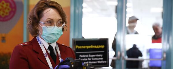 Усиление санитарно-карантинного контроля в аэропортах Усиление санитарно-карантинного контроля в аэропортах - Sputnik Южная Осетия