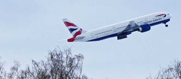 Самолет авиакомпании British Airways во время взлета  - Sputnik Южная Осетия