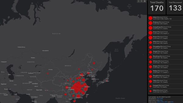 Эпидемия в реальном времени: как отследить распространение коронавируса - Sputnik Южная Осетия