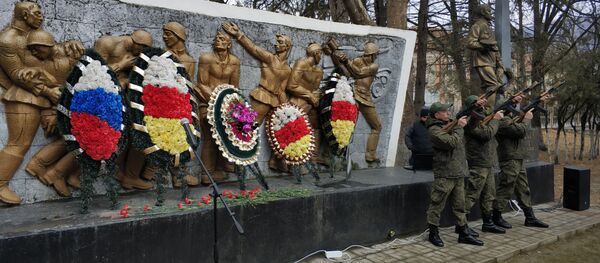 Ленингоры Стыр Фыдыбӕстон хӕсты мемориал  - Sputnik Хуссар Ирыстон