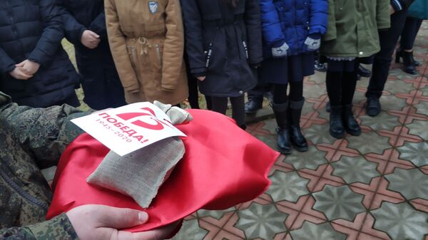 Хъайтары ингӕнӕй мӕр: Хуссар Иры Ленингоры районы ацыд акци Горсть памяти - Sputnik Хуссар Ирыстон